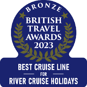 British Travel Awards 2023 Bronze Best River Cruise Holidays British Travel Awards 2023 Bronze Best River Cruise Holidays